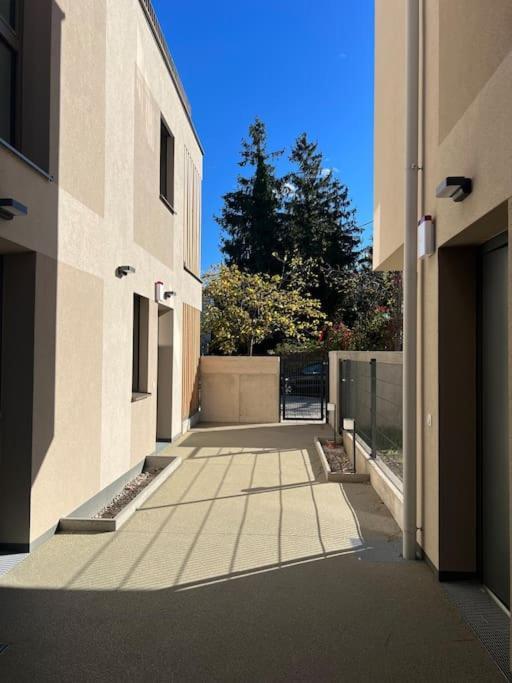Modern Studio Gardenia_Gartenwohnung Alte Donau Viena Exterior foto